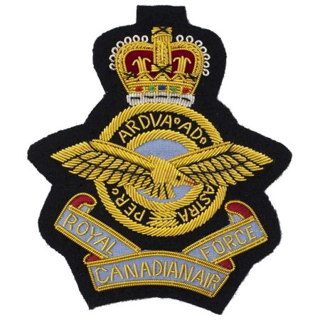 Canadian Airforce Blazer Bullion Badge